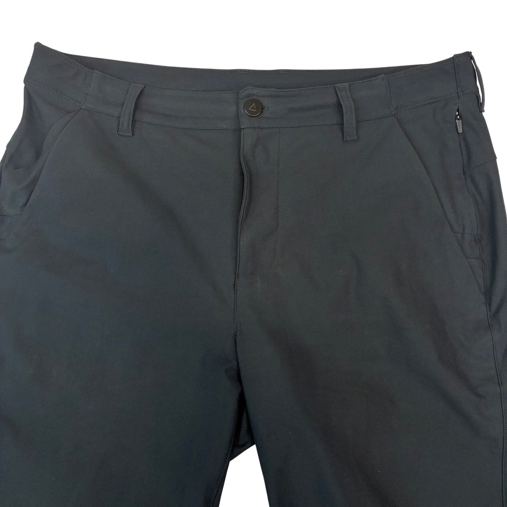 Nomatic Outset Pants Mens 34x32 Black Slim Fit Technical Travel Trousers